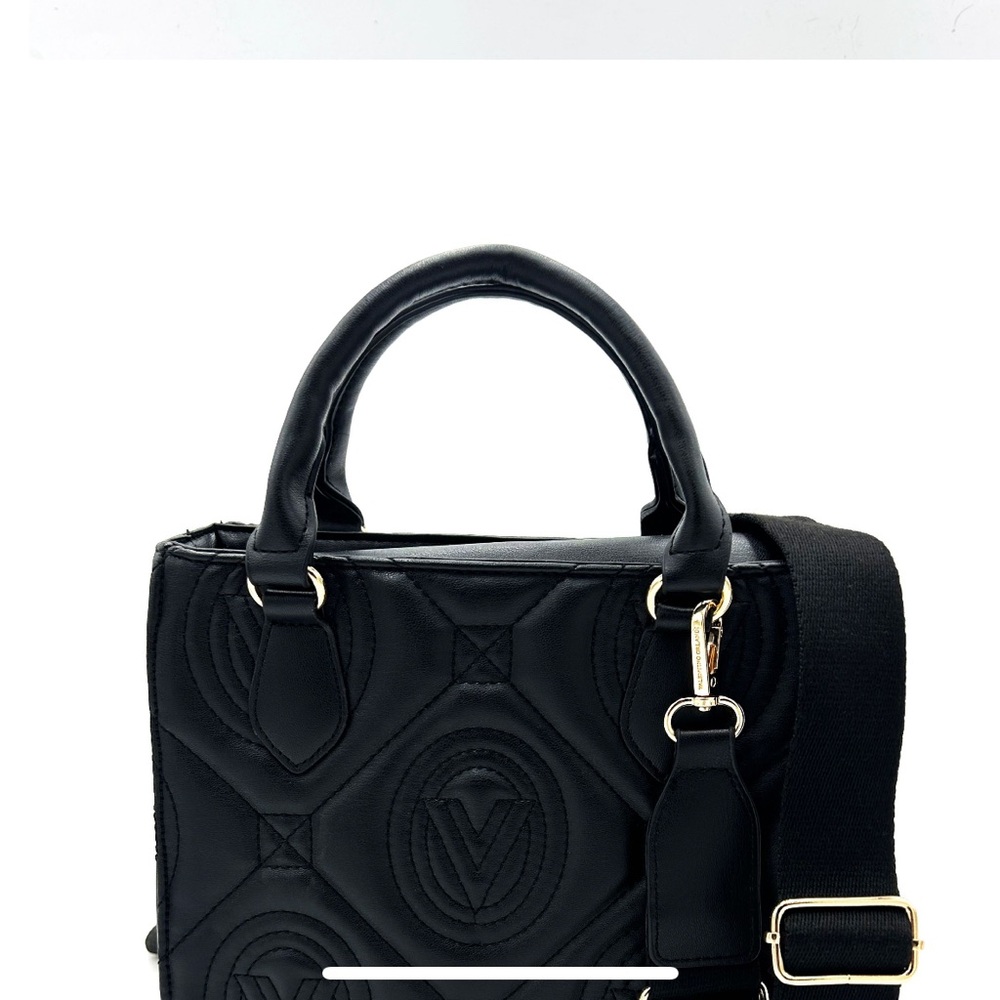 Valentino Orlandi Black Leather Handbag
